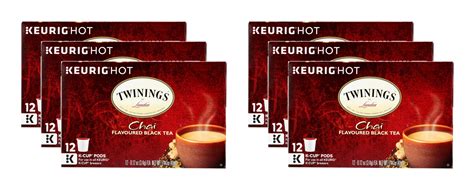Twinings - Twining Tea Tea Kcup Chai - Pack of 6 - 12 pc - buy coffee ...