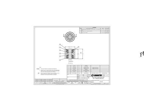 Heavy Duty Tapered Bearing Roller - 2.81" x 2.81" Heavy Duty RTR/Loose ...