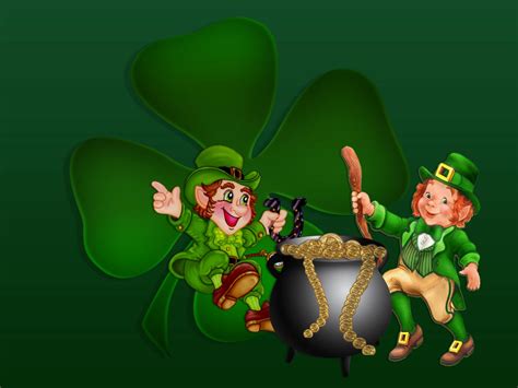 St. Patrick’s Day Leprechaun Magic HD Wallpaper Celebration