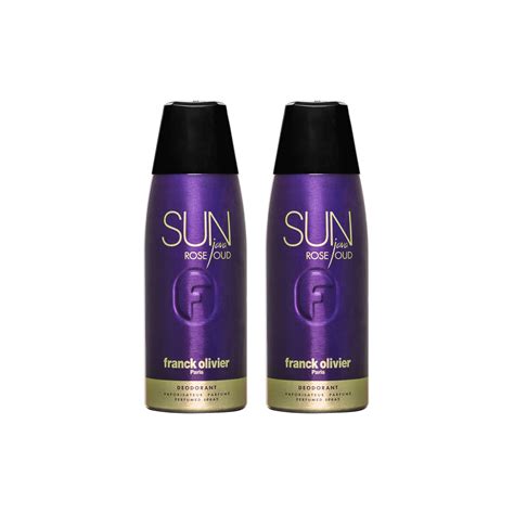 Franck Olivier Sun Java Rose Oud Deodorant Spray For Men 250ml (Pack of ...