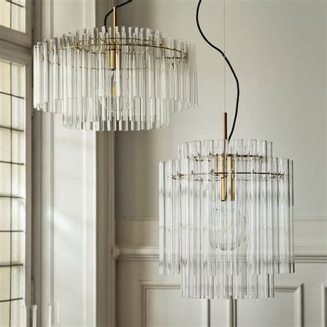 STOCKHOLM 2025 pendant lamp, glass/brass-plated, 38 cm (15") - IKEA