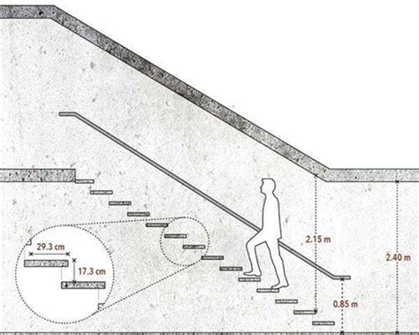 某建筑楼梯及扶手施工设计节点详图_节点详图_土木网