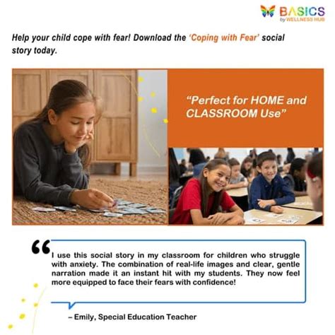 Coping with Fear: A Social Story to Help Kids Manage Emotions