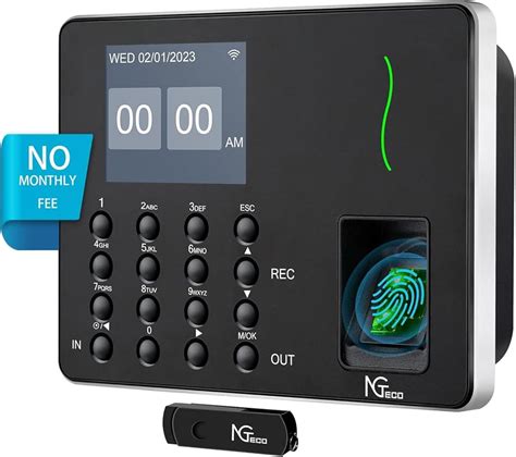 NGTeco Time Clocks for Employees Small Business, W3 India | Ubuy