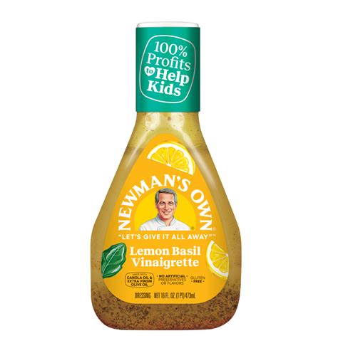 Lemon Basil Vinaigrette Dressing | Newman's Own