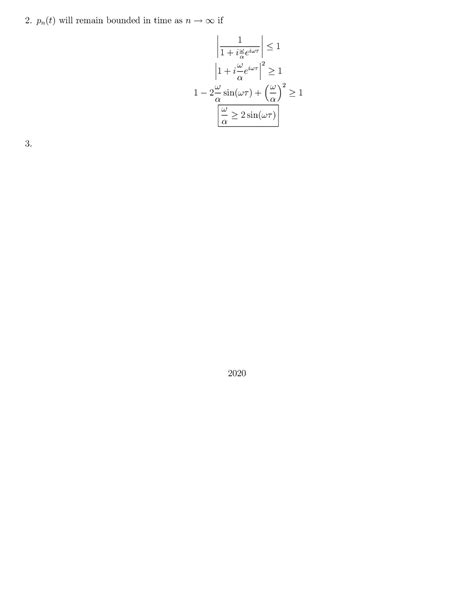 Advanced Mathematical Methods for Scientists and Engineers-410 - pn(t ...