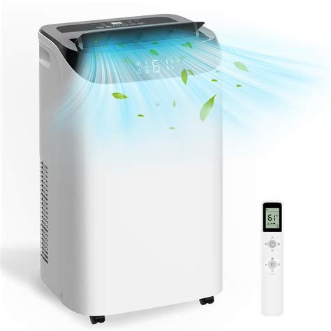 12,000 BTU Portable Air Conditioner Cools Up to 500 Sq.Ft, 3-IN-1 ...
