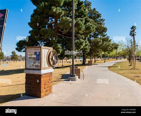Sunny view of the Lorenzi Park at Las Vegas Stock Photo - Alamy