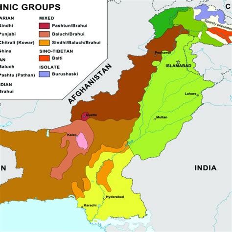 Pakistan Language Map 的图像结果