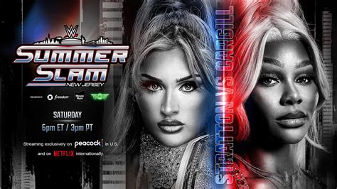 WWE SummerSlam: Tiffany Stratton(c) vs. Jade Cargill, WWE Women's ...