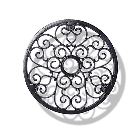 Metal Pot Stand- Black -Set of 4 (CO4-STN-PLS-BL-16) – Sharpex India