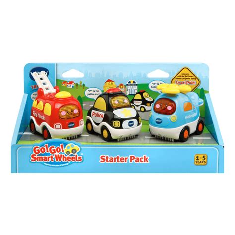 Vtech Go Go Smart Wheels 3 Vehicle Starter Pack - Kid's Korner