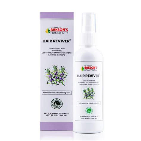 Buy Dr. Bakshi's Bakson's Homoeopathy Hair Reviver (Hair Regrowth ...