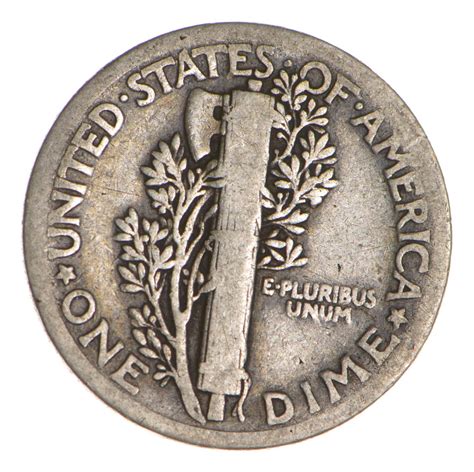 First Year - 1916 - Mercury Head Silver Dime - Tough | Property Room