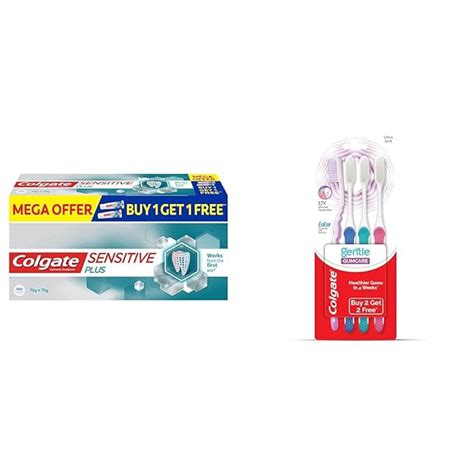 Buy Colgate Sensitive Plus Toothpaste, With Pro Argin Formula for ...