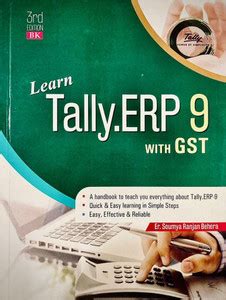 Learn Tally. ERP 9 WITH GST 3rd Edition: Buy Learn Tally. ERP 9 WITH ...