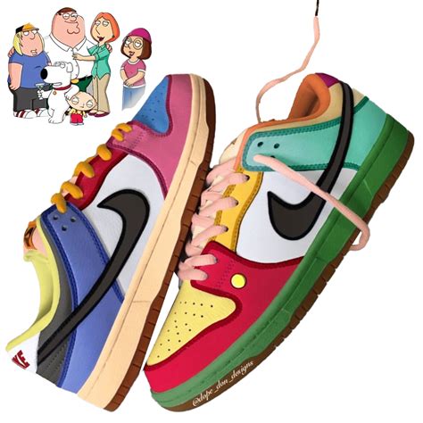 Custom Family Guy Dunks – KKix Custom Sneakers