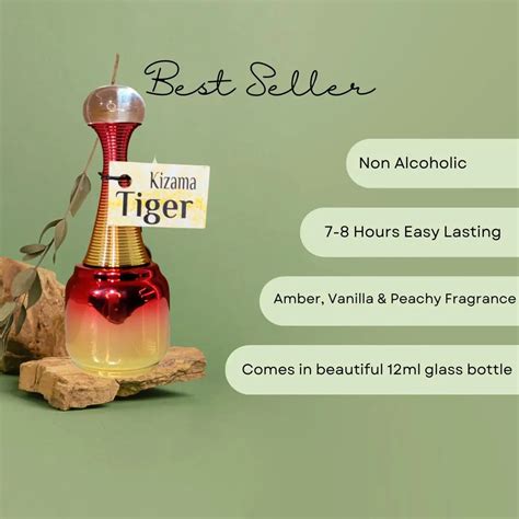 Best Attar Perfume - Kizama Tiger Non Alcoholic Long LastingAttar ...