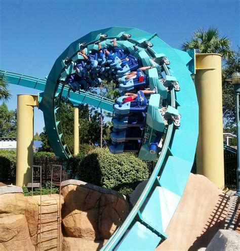 Kraken Roller Coaster – Sea World, FL | Roller coaster, Seaworld ...