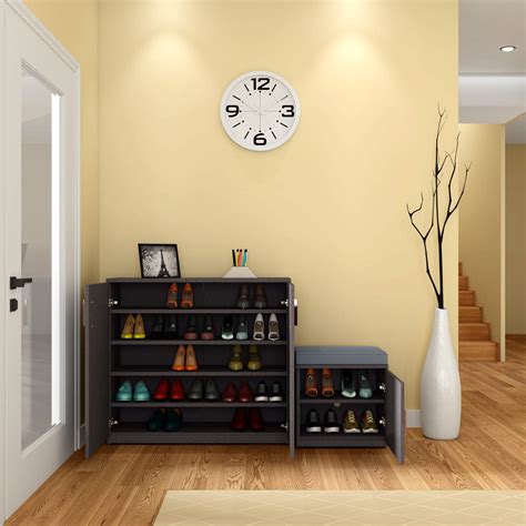 GODREJ INTERIO S29 Shoe Cabinet (Grey Color) : Amazon.in: Home & Kitchen