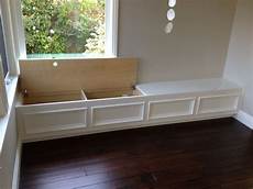 Dining Room Bench Seating With Storage by Built In Bench Seat With Storage Put Along Wall In Family Dining Room Bench Seating With Storage