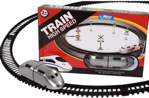 SARASI High Speed Train With Round Track & Sign Boards For kids & Train ...