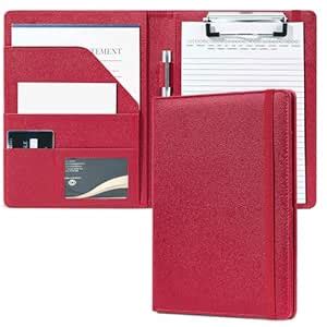 Mymazn Junior Padfolio Portfolio Folder, Small A5 Clipboard with Cover ...