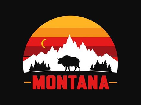 Helena montana skyline with glacier national park peaks | Premium AI ...