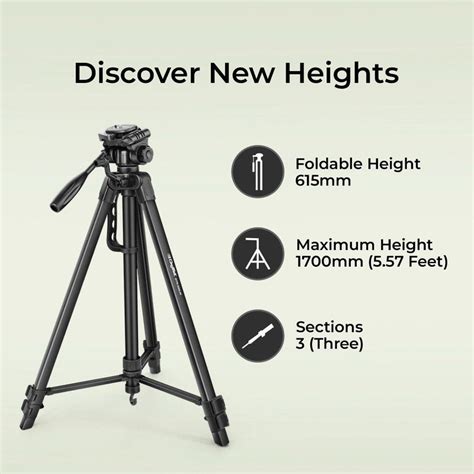 Buy Digitek (DTR 550 LW) 67 Inch Foldable Tripod Stand