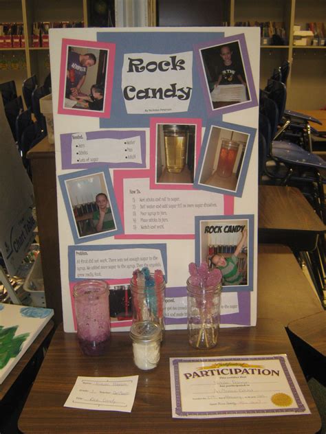 Science Experiments at Home Rock Candy 的图像结果