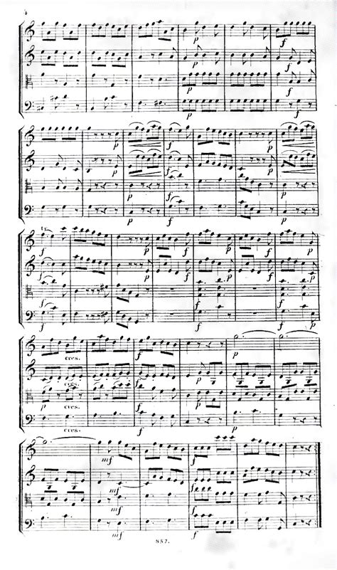 Haydn, Franz Josef - String Quartet No.6 in C major, Hob.III:6 for ...