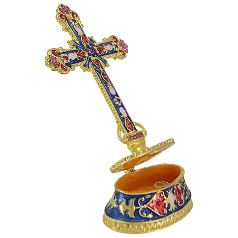 Pravoslavni krst sa kutijom za tamjan "Vera i molitva" (12,5x6,5) cm
