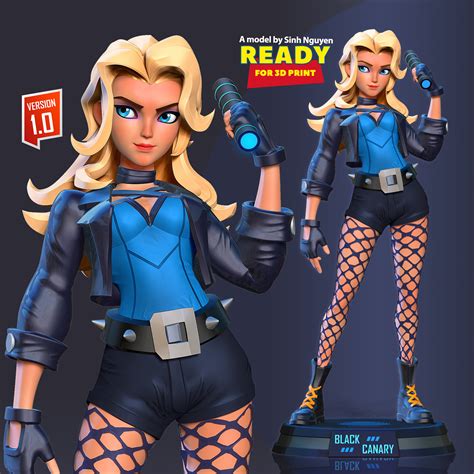 ArtStation - Black Canary Stylized | Resources