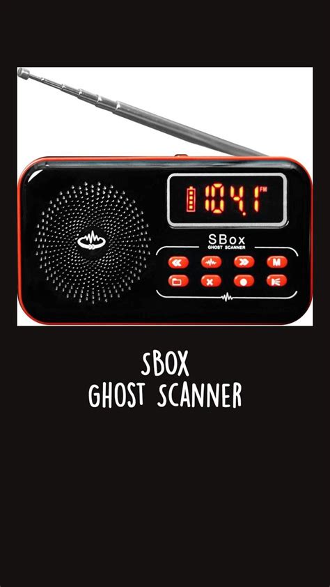 Image result for Sbox Ghost Box Scanner