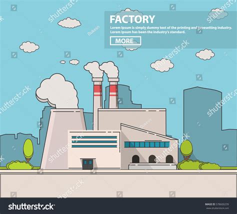 Manufacturing Line Flat Vector 的图像结果
