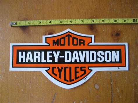 Vintage Harley-Davidson logo decal sticker | #1902305181