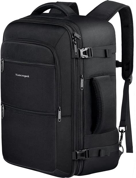 Vancropak Ryanair Cabin Bag 40x30x20 Underseat, Expandable Travel ...