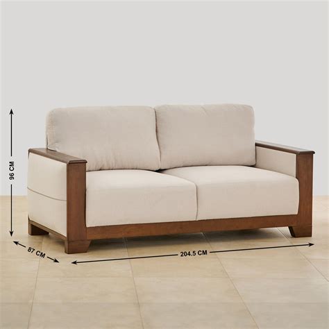 Buy Erica Fabric 3+1+1 Seater Sofa Set - Beige from Home Centre at just ...