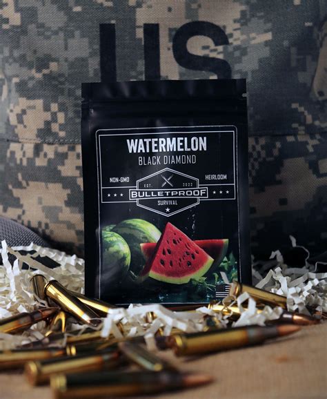 Black Diamond Watermelon - Bulletproof Survival Seeds