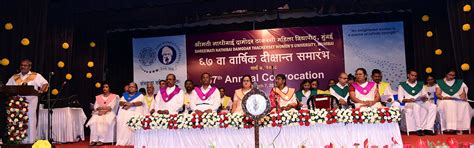 67th Annual Convocation 2018 | SNDT Women's University