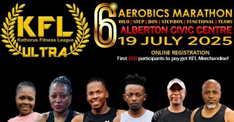 KFL ULTRA 6 Aerobics Marathon, Alberton Civic Centre, 19 July 2025 ...