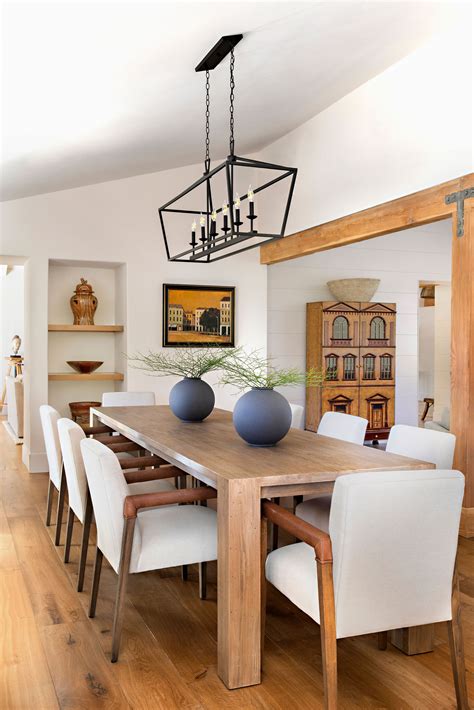 Chic Modern Farmhouse Table 20 Modern Farmhouse Dining Room Ideas