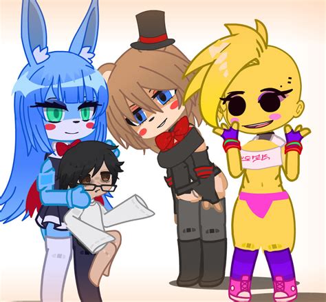 Fnia toys with lots of cuteness by Frost-Snow on DeviantArt