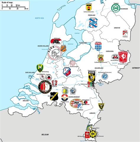 Eredivisie. Netherlands. 2014 | Football, Character, Badge - map of dutch football clubs