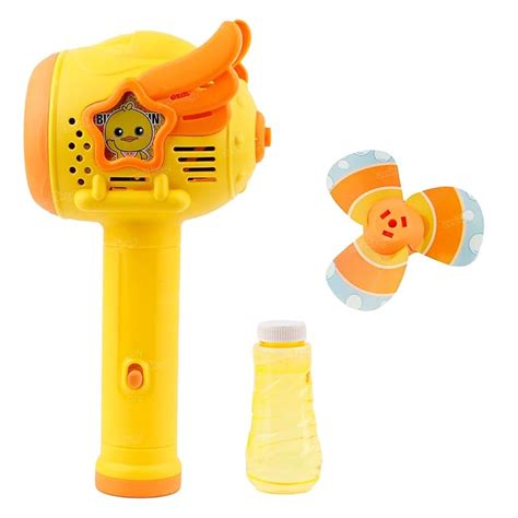 Bubble Gun for Kids Automatic Bubble Blower With Fan 1000 Bubbls in 1 ...