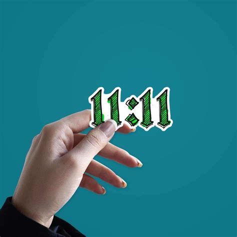 Buy 11:11 Sticker Online | Stickers | STICK IT UP