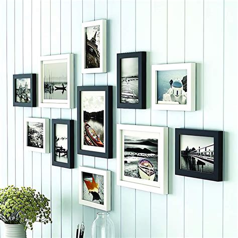 M.R.M. PHOTO Photo Frame Set of 11 Picture Frames for Wall Hanging ...