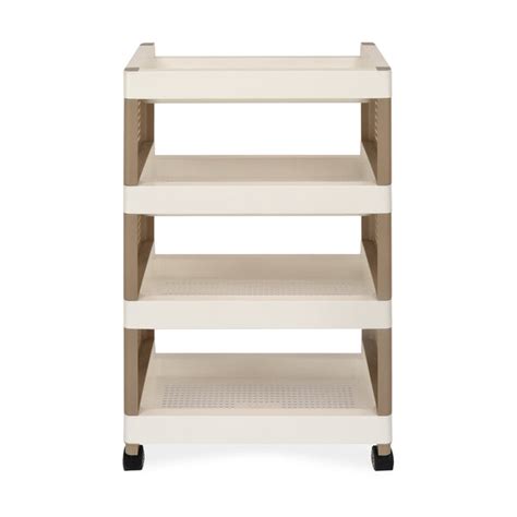 Buy Nilkamal Trolley 25 (Milky White / Taupe Plaza) Online in India