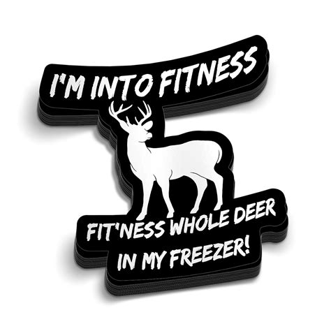 Deer Freezer Hard Hat Decal – Armed American Supply