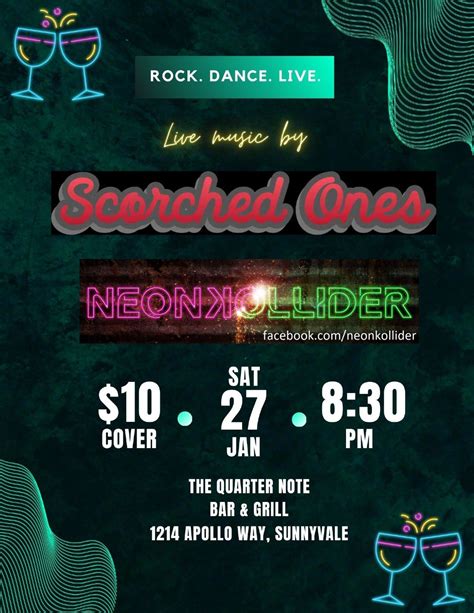 Neon Kollider and Scorched Ones rock the Quarter Note, Quarter Note Bar ...